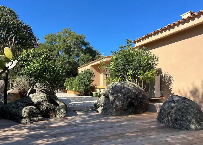 فيلة Porto-vecchio, Luxueuse 8 Pers, 4 Chambres, Piscine Privee بورتو فيكشْيو